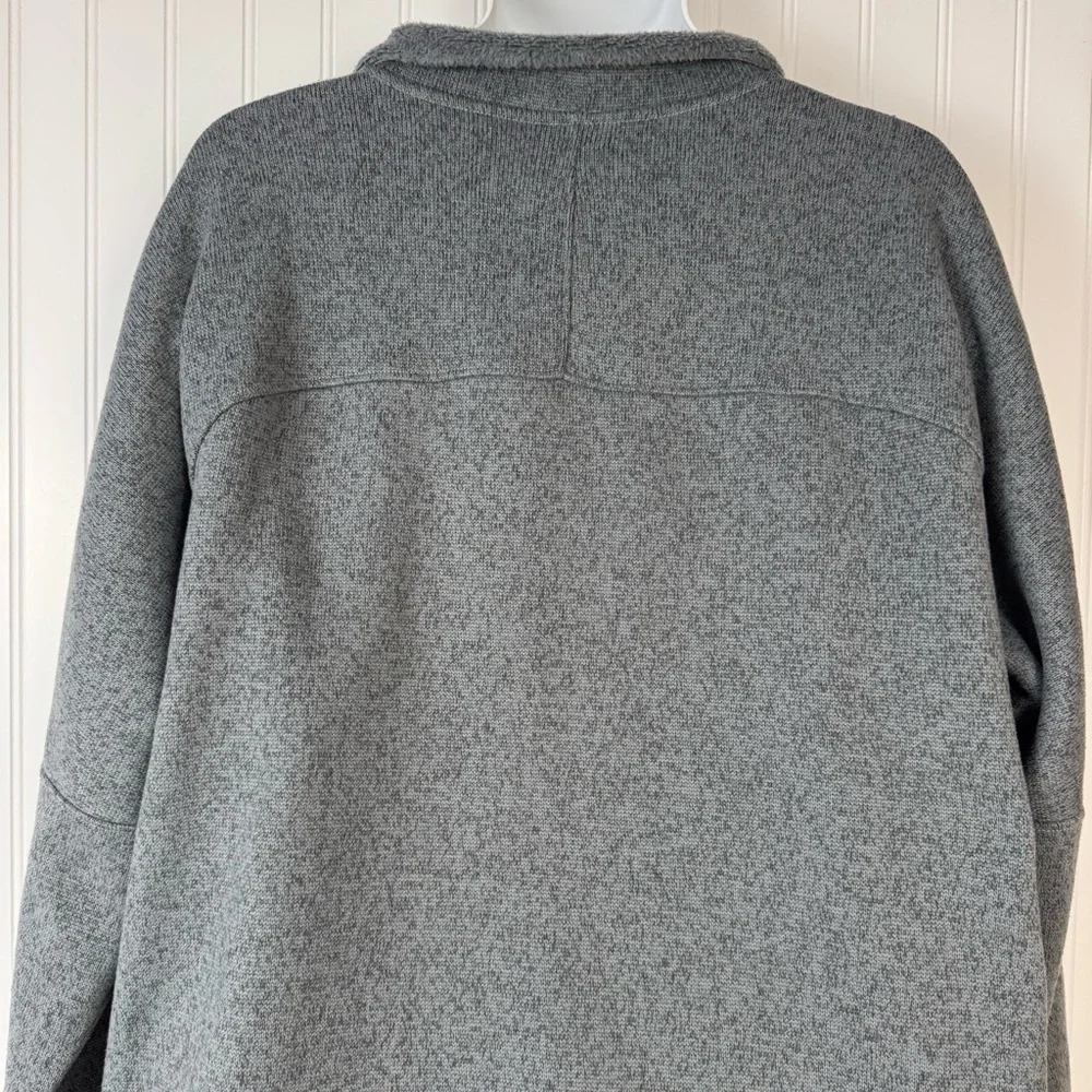 The North Face Men's Size XL Grey Front Range‎ Fleece Jacket